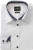 James & Nicholson - Popline Shirt "Plain" (white/navy white)