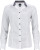 James & Nicholson - Popeline Bluse "Plain" (white/titan white)