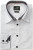 James & Nicholson - Popline Shirt "Plain" (white/blue white)