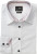 James & Nicholson - Popline Shirt "Plain" (white/white red)