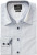 James & Nicholson - Popline Shirt "Dots" (white/light blue)