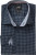 James & Nicholson - Popeline Hemd "Tupfen" (white/titan)