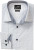 James & Nicholson - Popeline Hemd "Tupfen" (white/titan)