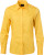 James & Nicholson - Popline Shirt longsleeve (yellow)