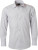 James & Nicholson - Popeline Hemd langarm (light grey)