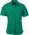 James & Nicholson - Popline Shirt shortsleeve (irish green)