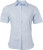 James & Nicholson - Popeline Bluse kurzarm (light blue)