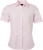 James & Nicholson - Popeline Bluse kurzarm (light pink)