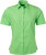 James & Nicholson - Popeline Bluse kurzarm (lime green)