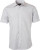 James & Nicholson - Popline Shirt shortsleeve (light grey)
