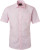 James & Nicholson - Popline Shirt shortsleeve (light pink)