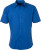 James & Nicholson - Popline Shirt shortsleeve (royal)