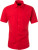 James & Nicholson - Popline Shirt shortsleeve (tomato)