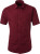 James & Nicholson - Popline Shirt shortsleeve (wine)