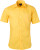 James & Nicholson - Popline Shirt shortsleeve (yellow)