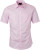 James & Nicholson - Micro-Twill Shirt shortsleeve (light pink)