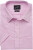 James & Nicholson - Micro-Twill Shirt shortsleeve (light pink)