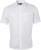 James & Nicholson - Micro-Twill Shirt shortsleeve (white)