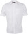 James & Nicholson - Mikro-Twill Hemd kurzarm (white)