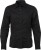 James & Nicholson - Oxford Shirt longsleeve (black)