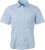 James & Nicholson - Oxford Shirt shortsleeve (light blue)