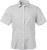 James & Nicholson - Oxford Shirt shortsleeve (silver)