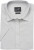 James & Nicholson - Oxford Bluse kurzarm (silver)