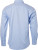 James & Nicholson - Herringbone Hemd langarm (light blue)