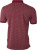 James & Nicholson - Men's Printed Polo (wine/white)