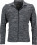 Herren Melange Fleece Jacke (Herren)