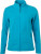 James & Nicholson - Damen Microfleece Jacke (turquoise)