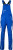 James & Nicholson - Workwear Pants with Bib (royal/white)