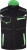 James & Nicholson - Workwear Vest (black/lime green)
