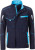 James & Nicholson - Workwear Sommer Softshell Jacke (navy/turquoise)