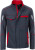 James & Nicholson - Workwear Sommer Softshell Jacke (carbon/red)