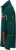 James & Nicholson - Workwear Sommer Softshell Jacke (dark green/orange)