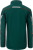 James & Nicholson - Workwear Winter Softshell Jacke (dark green/orange)