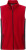 James & Nicholson - Herren Workwear Fleece Gilet (red/black)