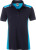 James & Nicholson - Damen Workwear Polo (navy/turquoise)