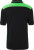 James & Nicholson - Men's Workwear Polo (black/lime green)