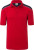 James & Nicholson - Herren Workwear Polo (red/navy)