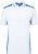 James & Nicholson - Herren Workwear Polo (white/royal)