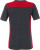 James & Nicholson - Ladies' Workwear T-Shirt (carbon/red)