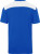 James & Nicholson - Herren Workwear T-Shirt (royal/white)