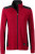 red melange/black
