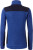 James & Nicholson - Ladies' knitted Workwear Fleece Jacket (royal melange/navy)