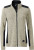 James & Nicholson - Ladies' knitted Workwear Fleece Jacket (stone melange/black)