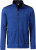 James & Nicholson - Men's knitted Workwear Fleece Jacket (royal melange/navy)