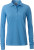 James & Nicholson - Ladies' Workwear Polo Pocket longsleeve (aqua)