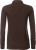 James & Nicholson - Damen Workwear Polo mit Brusttasche langarm (brown)